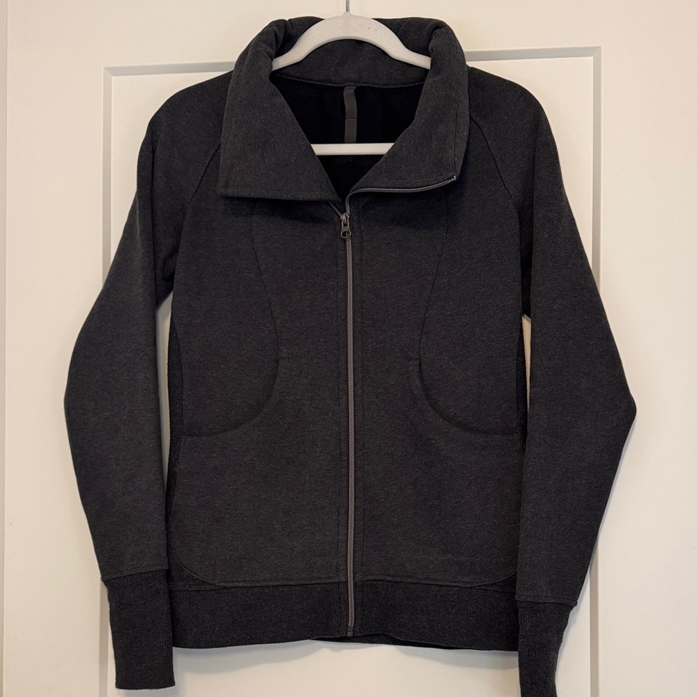 lululemon athletica Charcoal Heavyweight Full-Zip